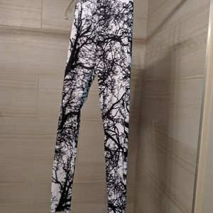 Slimming "branch" leggings